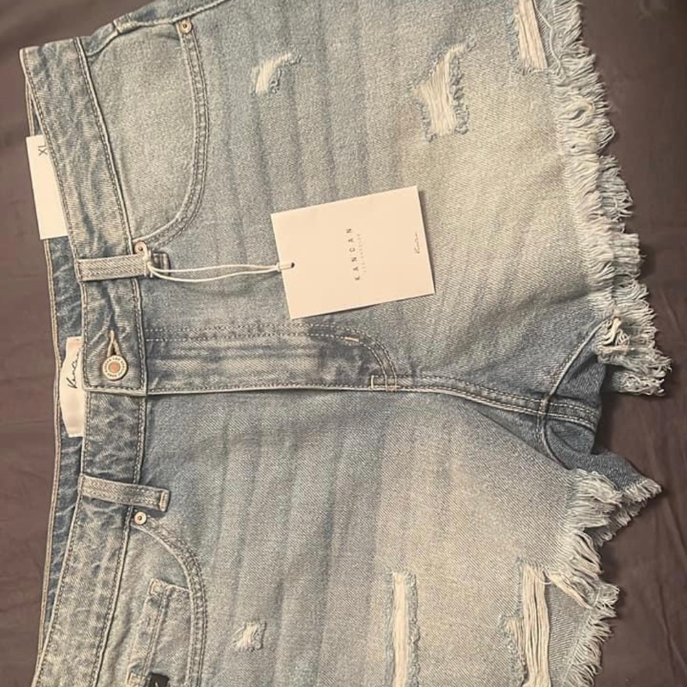 kankan denim shorts